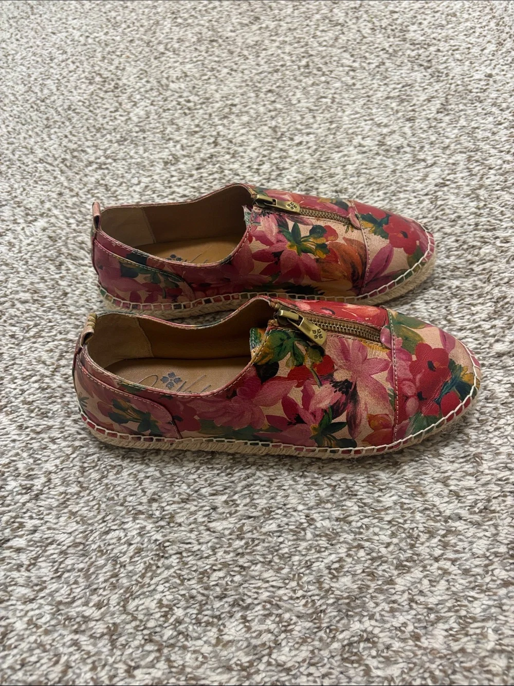 Patricia Nash floral leather shoes 8.5